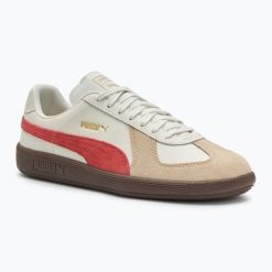 Buty PUMA Army Trainer warmgranola/astro. Brązowe obuwie sportowe damskie Puma, bez wzorów, bez zapięcia. Za 209.99 zł.