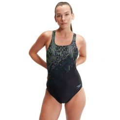 Strój Kąpielowy Speedo Digital Printed Medalist – Czarny – Rozmiar 30. Czarne stroje kąpielowe damskie Speedo, m, bez wzorów. Za 251.00 zł.