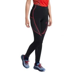 Damskie legginsy La Sportiva Triumph. Czarne legginsy damskie La Sportiva, bez wzorów, z gumy. Za 344.50 zł.