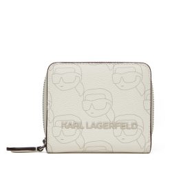 Portfel KARL LAGERFELD. Białe portfele damskie KARL LAGERFELD. Za 339.99 zł.