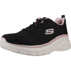 Buty SKECHERS FASHION FIT 2.0 MOONLIGHT Czarny. Czarne obuwie trekkingowe damskie Skechers, z tkaniny, bez zapięcia. Za 279.99 zł.