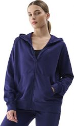 Bluza damska 4F F1763 granatowa 4FWMM00TSWSF1763 31S XL. Bluzy damskie 4F, s, bez wzorów, bez ramiączek, bez kaptura. Za 242.01 zł.