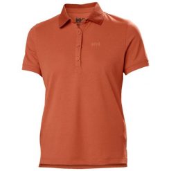 Damska koszulka polo Helly Hansen Siren. Brązowe bluzki damskie Helly Hansen, bez wzorów, klasyczne, bez kołnierzyka, bez ramiączek. Za 274.50 zł.