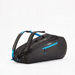 Torba tenisowa Artengo L Team na 9 rakiet. Czarne torby na ramię męskie ARTENGO, z materiału, na ramię, duże. Za 159.99 zł.