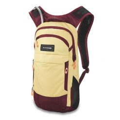 Plecak rowerowy DAKINE SYNCLINE W 12L OCHRE / PORT. Brązowe plecaki damskie Dakine, bez wzorów. Za 299.00 zł.