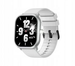 Smartwatch Zeblaze Smartwatch Zeblaze GTS 3 Pro biały. Białe zegarki smartwatch Zeblaze, bez wzorów. Za 236.24 zł.