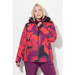 Damskie Kurtka sportowa HYPRAR wodoodporna osłona przeciwśnieżna kaptur. Czerwone kurtki sportowe damskie Ulla Popken, na zimę, plus size, bez wzorów, z materiału, bez ramiączek, bez kaptura, narciarskie. Za 799.99 zł.
