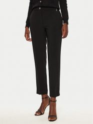 Marciano Guess Spodnie materiałowe 5RGB03 7115A Czarny Slim Fit. Czarne spodnie materiałowe damskie Marciano Guess, z aplikacjami, z materiału. Za 379.99 zł.
