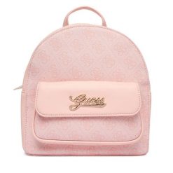 Plecak Guess. Czerwone plecaki damskie Guess, z aplikacjami. Za 324.99 zł.