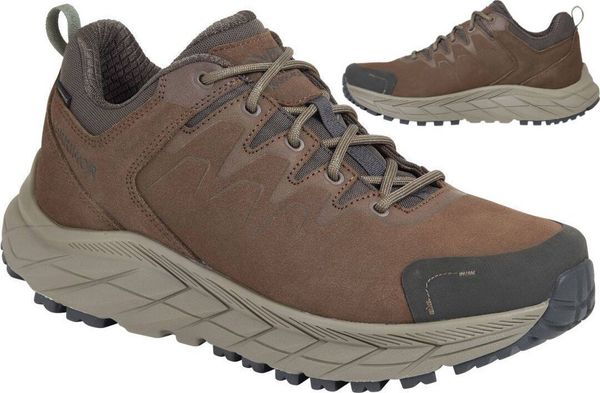 Buty trekkingowe męskie Karrimor MĘSKIE BUTY TREKKINGOWE TURYSTYCZNE KARRIMOR GOSHAWK LOW K1106-GNS. Trekkingi męskie Karrimor, bez zapięcia. Za 399.99 zł.