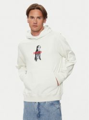 Hugo Bluza Dartchon 50525054 Écru Regular Fit. Bluzy męskie Hugo, m, bez wzorów, z bawełny, bez ramiączek, bez kaptura. Za 489.99 zł.