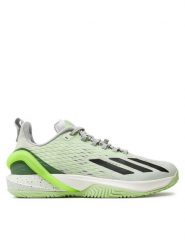 Adidas Buty do tenisa adizero Cybersonic Men IF0435 Zielony. Zielone buty sportowe męskie Adidas, bez wzorów, z materiału, bez zapięcia, tenisowe. Za 549.99 zł.