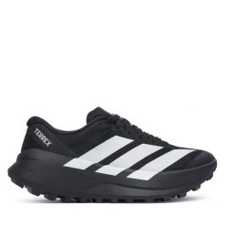 Trekkingi adidas. Czarne obuwie trekkingowe damskie Adidas, bez zapięcia. Za 699.99 zł.
