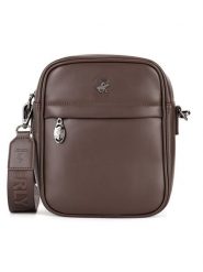 Beverly Hills Polo Club Saszetka CWBEO-BHPC-L-018-07. Brązowy ciemny. Brązowe saszetki i nerki męskie Beverly Hills Polo Club, ze skóry. Za 149.99 zł.