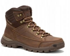 Buty trekkingowe męskie Caterpillar Threshold Hiker WP P725960 Brązowe 43. Brązowe trekkingi męskie CATERPILLAR, bez zapięcia. Za 438.90 zł.