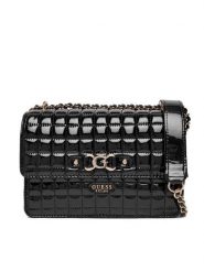 Guess Torebka Nadira HWQT84 24210 Czarny. Czarne torebki do ręki damskie Guess, z aplikacjami, ze skóry, bez dodatków. Za 439.99 zł.