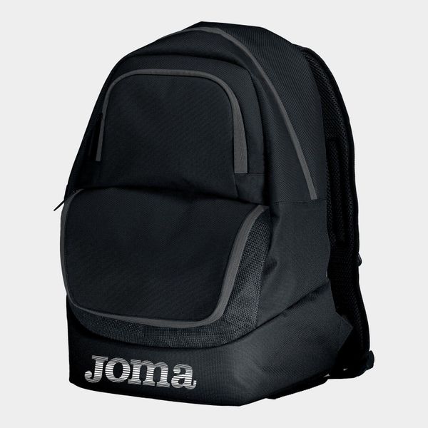 Plecak Joma Diamond II. Czarne plecaki męskie Joma, bez wzorów, z materiału, sportowe. Za 94.99 zł.
