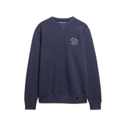 Bluza Superdry The Merchant Store. Niebieskie bluzy męskie Superdry, m, bez wzorów, bez ramiączek, bez kaptura. Za 302.90 zł.