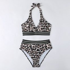 Strój kąpielowy push-up wysoki stan plaża basen Zhulduz. Czarne stroje kąpielowe damskie Intica, l, bez wzorów, z materiału. Za 119.00 zł.