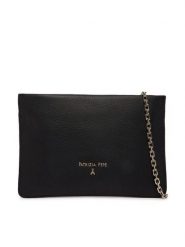 Patrizia Pepe Torebka 8B0335/L001-K103 Czarny. Czarne torebki do ręki damskie Patrizia Pepe, bez wzorów, ze skóry, bez dodatków. Za 729.99 zł.
