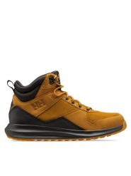 Helly Hansen Trekkingi 11985 Brązowy. Brązowe botki męskie Helly Hansen, bez wzorów, z materiału, bez obcasa, bez zapięcia. Za 449.99 zł.