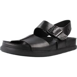 Sandały CLARKS TORFOR STRAP Czarny. Czarne sandały męskie Clarks, bez wzorów, ze skóry, bez zapięcia. Za 331.99 zł.