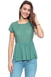 DAMSKA BLUZKA MUSTANG Alice C Crochet 1009484 6318. Bluzki damskie Mustang, s, bez wzorów, bez kołnierzyka, bez ramiączek. W wyprzedaży za 39.99 zł.