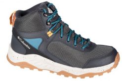 Buty trekkingowe męskie, Columbia Trailstorm Ascend Mid WP. Czarne trekkingi męskie Columbia, z materiału, bez zapięcia. Za 299.99 zł.