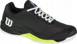 Wilson Wilson Rush Pro 4.0 Clay WRS332120 Czarne 46. Czarne buty sportowe męskie Wilson, bez wzorów, bez zapięcia. Za 518.70 zł.