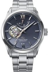 Zegarek Orient Star Zegarek męski Orient Star RE-AT0021L00B srebrny. Szare zegarki męskie Orient Star, bez wzorów, srebrne. Za 4,500.00 zł.