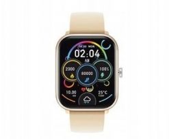 Smartwatch Forever Smartwatch SW-116 beżowy/różowy. Brązowe zegarki smartwatch NoName, bez wzorów. Za 57.56 zł.
