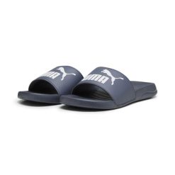 Klapki Popcat 20 PUMA. Białe klapki damskie Puma, bez wzorów, sportowe, bez obcasa, bez zapięcia. Za 136.00 zł.