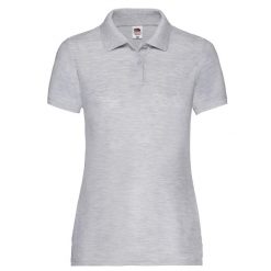 Koszulka Polo Damska 65/35. Szare koszulki sportowe damskie fruit of the loom, l, bez wzorów, bez ramiączek. Za 53.99 zł.