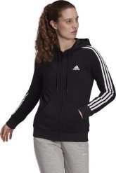 Adidas Bluza adidas 3 Stripes FL Full-Zip Hoodie GM5567. Bluzy damskie Adidas, bez wzorów, bez ramiączek, bez kaptura. Za 140.77 zł.