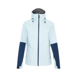 Damska kurtka turystyczna Dare 2B Assert. Niebieskie kurtki sportowe damskie Dare 2B, bez wzorów, bez ramiączek, bez kaptura. Za 449.99 zł.
