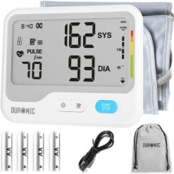 Ciśnieniomierz Duronic BPM125 Ciśnieniomierz naramienny elektroniczny certyfikowany medycznie | pomiar ciśnienia krwi | automaryczny monitor ciśnienia. Ciśnieniomierze Duronic. Za 143.99 zł.