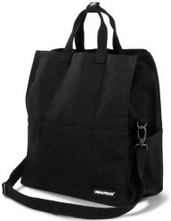 Torba Rowerowa Z Recyklingu City Tote Bag 22 Litry 36 X 32 X 19 Cm - Czarna. Czarne torby na ramię męskie URBAN PROOF, z bawełny, na ramię. Za 228.95 zł.