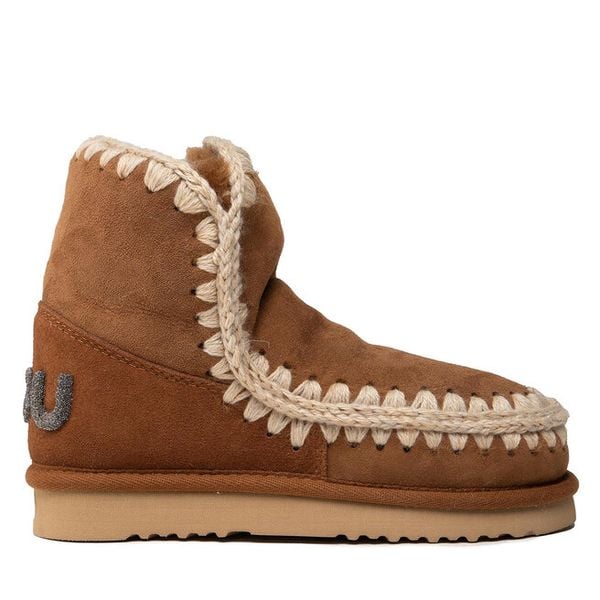 Śniegowce Mou. Brązowe śniegowce damskie Mou, bez zapięcia. Za 919.99 zł.