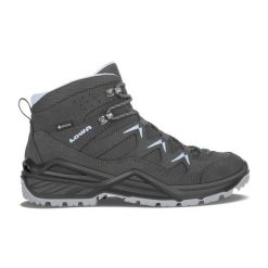 Buty trekkingowe damskie Lowa Sirkos Evo Mid Gtx. Czarne obuwie trekkingowe damskie Lowa, z materiału, bez zapięcia. Za 744.00 zł.
