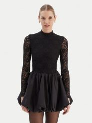 Bardot Sukienka koktajlowa Yana 60191DB Czarny Slim Fit. Czarne sukienki damskie Bardot, bez wzorów, z syntetyku, wizytowe, bez kołnierzyka, bez ramiączek. Za 659.99 zł.