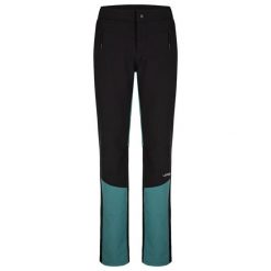 Damskie spodnie softshellowe Loap Urmeena Czarne. Czarne spodnie sportowe damskie LOOP, na lato, bez wzorów, sportowe, trekkingowe. Za 265.99 zł.