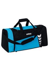 Torba sportowa Erima Six Wings. Czarne torby na ramię męskie Erima, z poliesteru, na ramię. Za 119.99 zł.