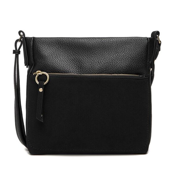 Torebka Lasocki. Czarne listonoszki damskie Lasocki, bez wzorów, bez dodatków. Za 169.99 zł.