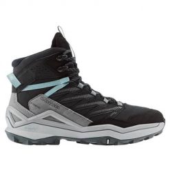 Buty trekkingowe damskie Lowa Maddox Mid Gtx. Niebieskie obuwie trekkingowe damskie Lowa, z materiału, bez zapięcia. Za 986.00 zł.