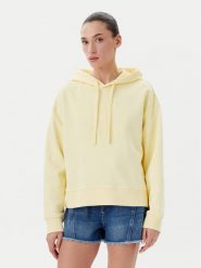 TWINSET Bluza 251TP2480 Żółty Regular Fit. Żółte bluzy damskie Twinset, m, bez wzorów, z bawełny, bez ramiączek, bez kaptura. Za 419.99 zł.