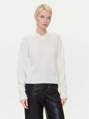 HUGO Sweter Solanu 50545092 Écru Regular Fit. Swetry nierozpinane damskie Hugo, s, bez wzorów, z wełny, bez kołnierzyka, bez ramiączek. Za 569.99 zł.