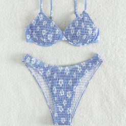 Bikini push-up plażowe z delikatnymi ramiączkami Salwa. Czerwone bikini Intica, bez wzorów, z materiału. Za 129.00 zł.