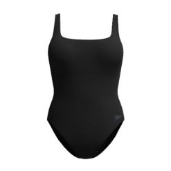 Strój kąpielowy jednoczęściowy damski na basen Speedo Shaping Eclipse. Czarne stroje kąpielowe damskie Speedo, bez wzorów. Za 219.99 zł.