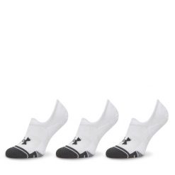Skarpety krótkie Under Armour. Białe skarpetki damskie Under Armour, bez wzorów. Za 49.99 zł.