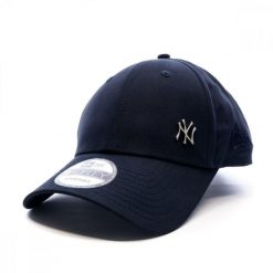 Czapka z daszkiem New Era MLB New York Yankees. Niebieskie czapki damskie New Era, bez wzorów, z bawełny, klasyczne. Za 105.05 zł.